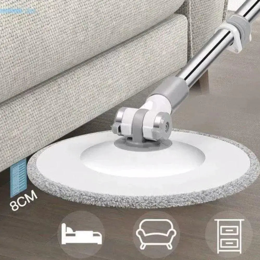 Set mop rotativ cu doua rezerve si auto spalare — Confort Practic Pentru Casa Ta