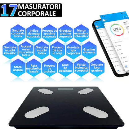 Cantar Corporal Bluetooth cu Aplicatie, A-172-7