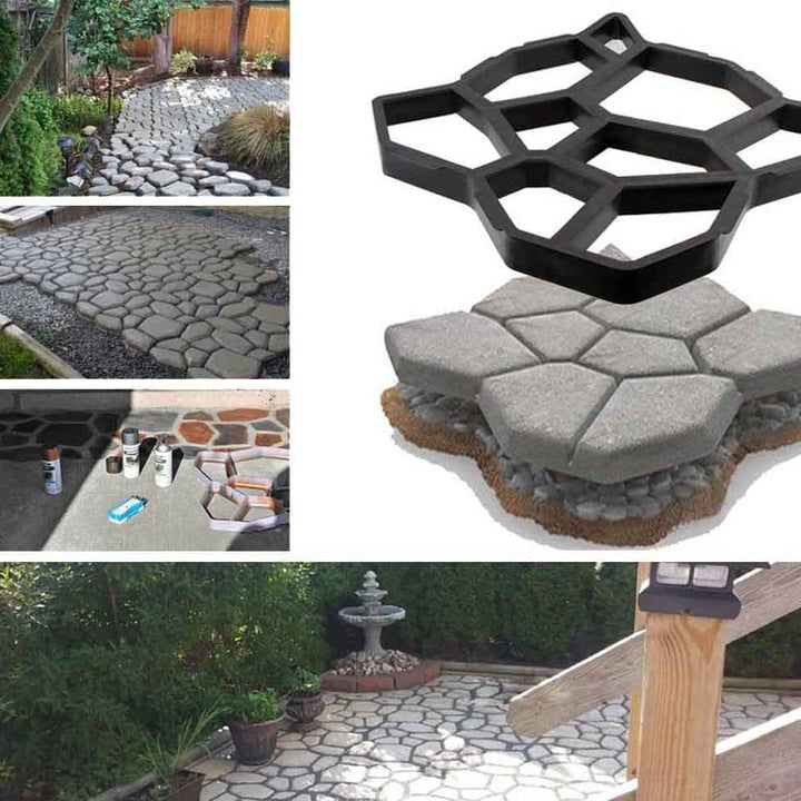 Matrita pentru Pavaj de Gradina 35x35 cm, Turnare Alei din Beton, M-116