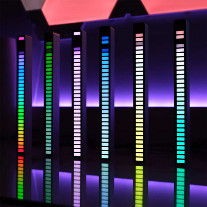 Lumina de ritm LED Bar RGB cu lumini ambientale si — Utilitate Smart Zi de Zi
