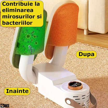 Uscător automat cu circulație de aer cald pe 360 de grade