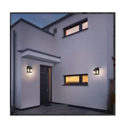 Lampa Solara de Gard cu 3 Becuri LED, Iluminare Exterior fara Cabluri, M-109