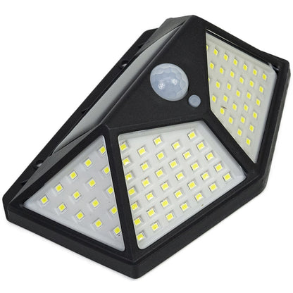Lampa Solara de Perete cu 4 Fete, Senzor de Miscare, 100 LED, A-177-5