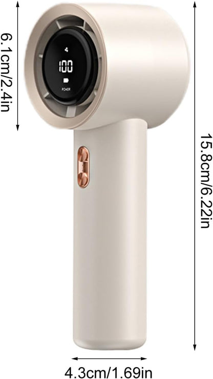 Ventilator de Mana Turbo Puternic cu Display LED, Reincarcabil, A-170-4