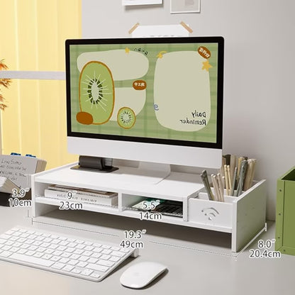 Suport pentru Monitor sau Laptop, Alb, A-156-3