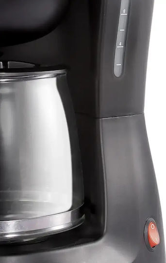 Cafetieră cu Filtru, 1.2L, pentru Cafea Proaspătă Filtrată, M-136