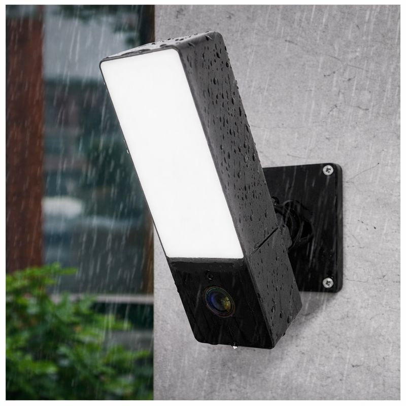 Camera supraveghere 4K exterior cu senzor miscare reflector si aplicatie — Control și Siguranță