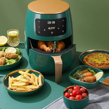 Friteuză cu Aer Cald Air Fryer 6L, 2400W, Touch LCD, A-159-1