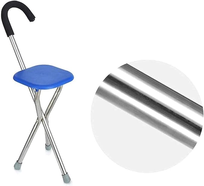 Scaun pliabil cu baston inaltime 82 cm — Confort Personal Zi de Zi