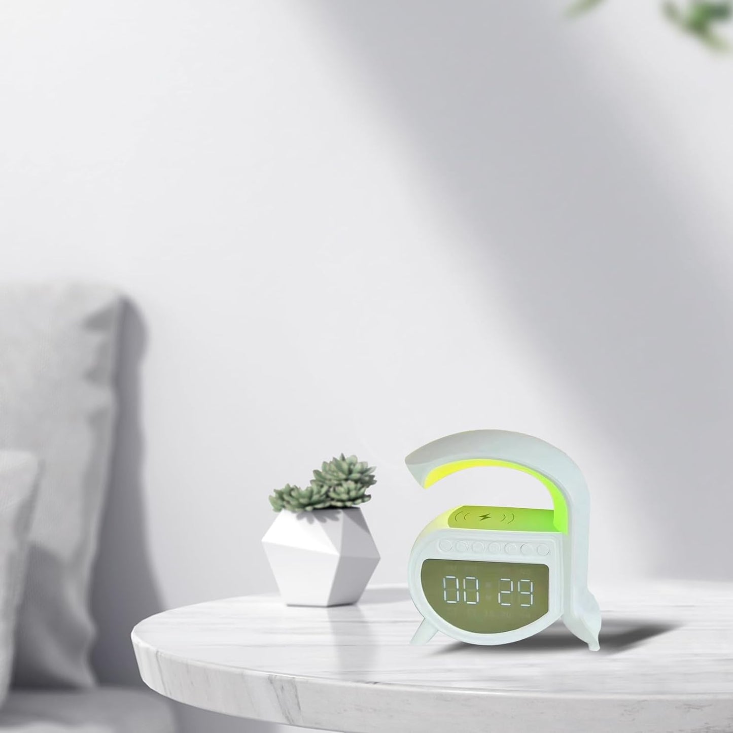 Difuzor cu incarcare Wireless și LED-uri — Utilitate Smart Zi de Zi