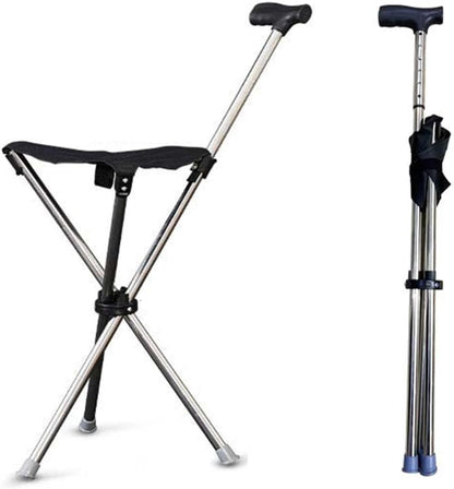 Scaun pliabil cu baston inaltime 82 cm — Confort Personal Zi de Zi