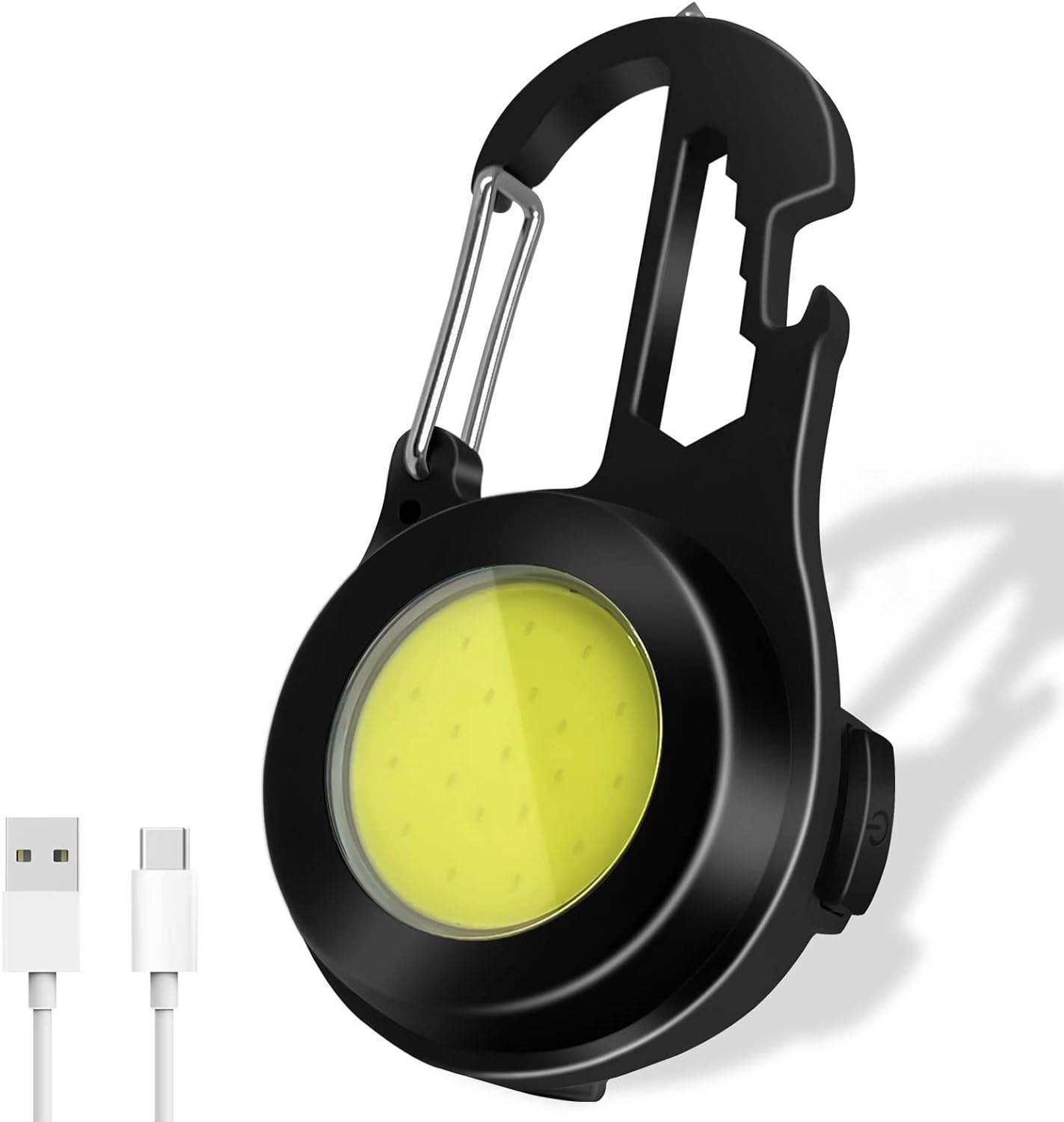 Breloc cu lanterna Q D910 LED COB multifunctional — Utilitate Smart Zi de Zi
