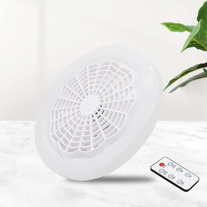 Lampa LED tavan cu ventilator si telecomanda 30W — Ambient Modern Pentru Acasă