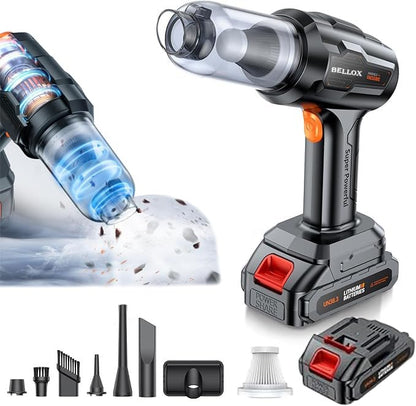 Aspirator si Suflanta de Aer Portabila 4-in-1 pentru masina — Confort și Siguranță la Drum