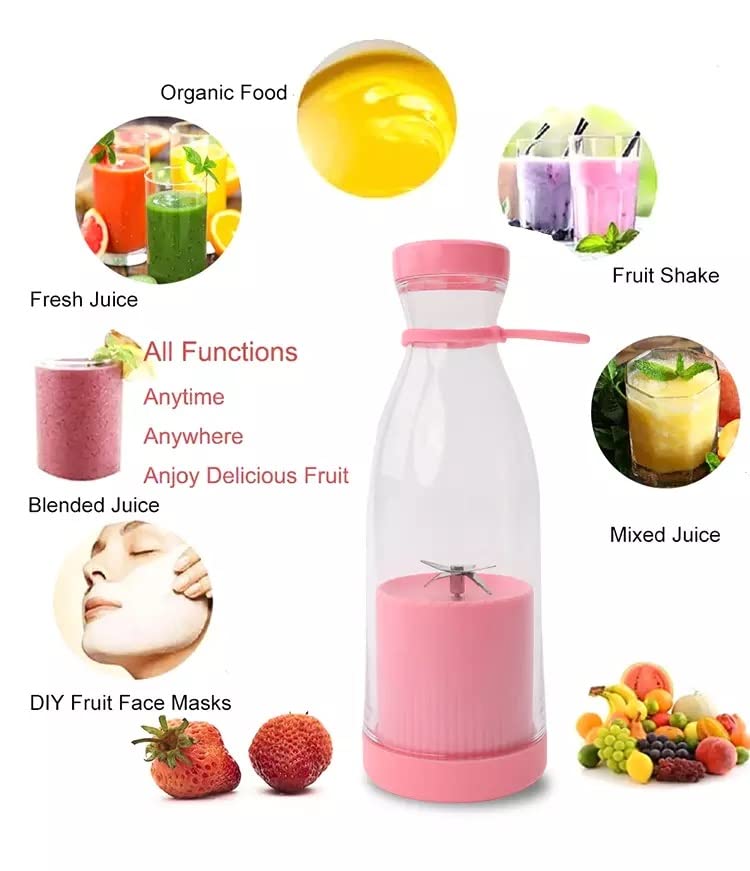 Mini Blender portabil - Smoothie & Shake incarcare usb 6 — Mai Mult Confort în Bucătărie