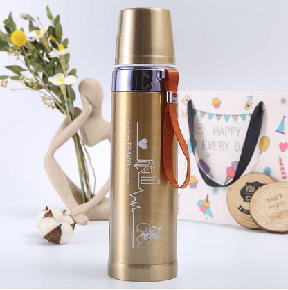 Cana termos 750ml cu perete dublu si capac etans – — Mai Mult Confort în Bucătărie