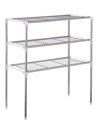 Etajera tip raft multifunctional pentru bucatarie sau baie 60x65x24cm — Mai Mult Confort în