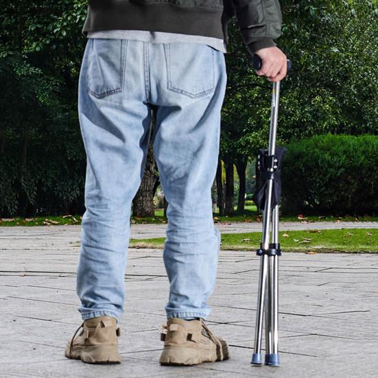 Scaun pliabil cu baston inaltime 82 cm — Confort Personal Zi de Zi