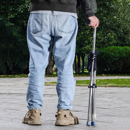 Scaun pliabil cu baston inaltime 82 cm — Confort Personal Zi de Zi