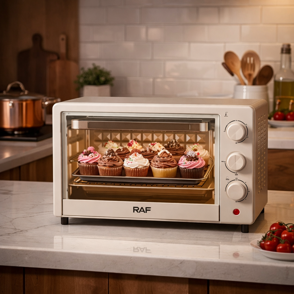 Cuptor electric RAF 24L – 1200W 46 x 42 x — Mai Mult Confort în Bucătărie
