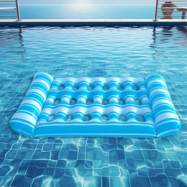 Saltea Gonflabilă cu 18 Orificii pentru Piscină, Răcoritoare, Model Asortat