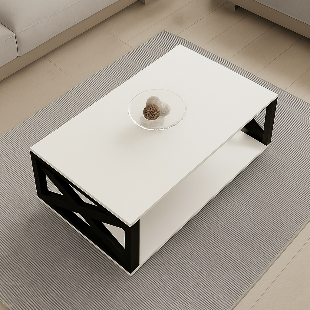 Masuta de cafea moderna 98 x 60 x 33.6 cm — Confort Practic Pentru Casa Ta