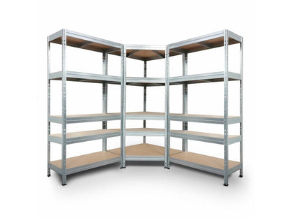 Set rafturi metalice cu coltar — Confort Practic Pentru Casa Ta