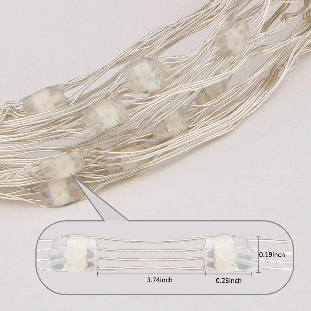 Instalatie Craciun Led-uri RGB USB — Ambient Modern Pentru Acasă
