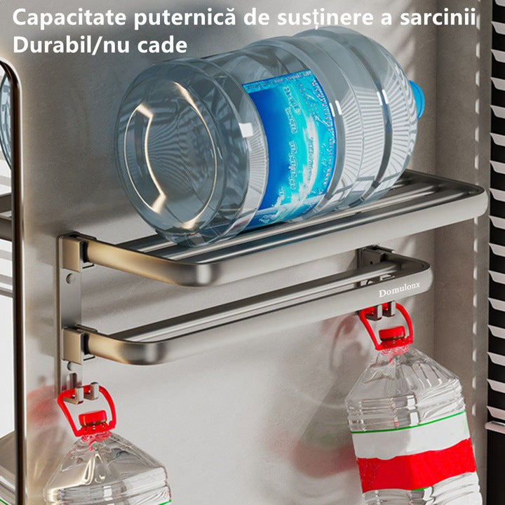 Raft Pliabil pentru Prosoape, Montare pe Perete, Baie, A-177-7