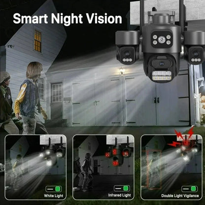 Camera de Securitate Exterior Dome 4K, Urmarire AI, WiFi, A-161-20