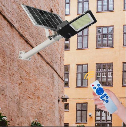 Lampă Solară LED 300W, Telecomandă, Alb Neutru 4000K, IP65, EAZ-IL016