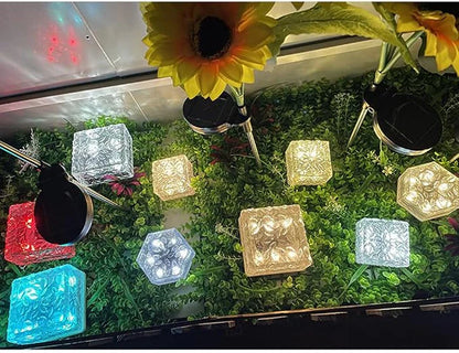 Pachet Iluminat Solar Grădină — Lalele, Lampă Alei și Lampă Gard, 3 Produse
