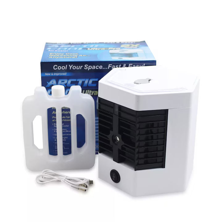 Racitor de Aer Arctic Ultra Pro 2x cu 2 Rezerve de Gheata, Portabil, A-4-15
