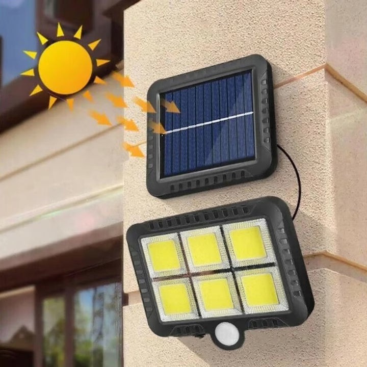 Lampa Solara cu Senzor de Miscare si Panou Detasabil, A-163-8