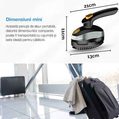 Fier de Călcat Vertical cu Aburi Portabil, pentru Haine, Compact, M-129