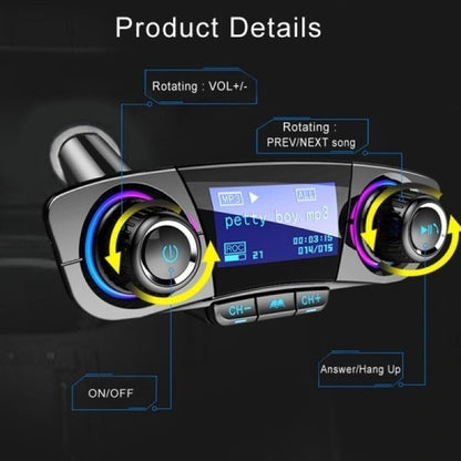 Transmitator FM multifunctional pentru masina cu MP3 Player si Bluetooth — Confort și Siguranță