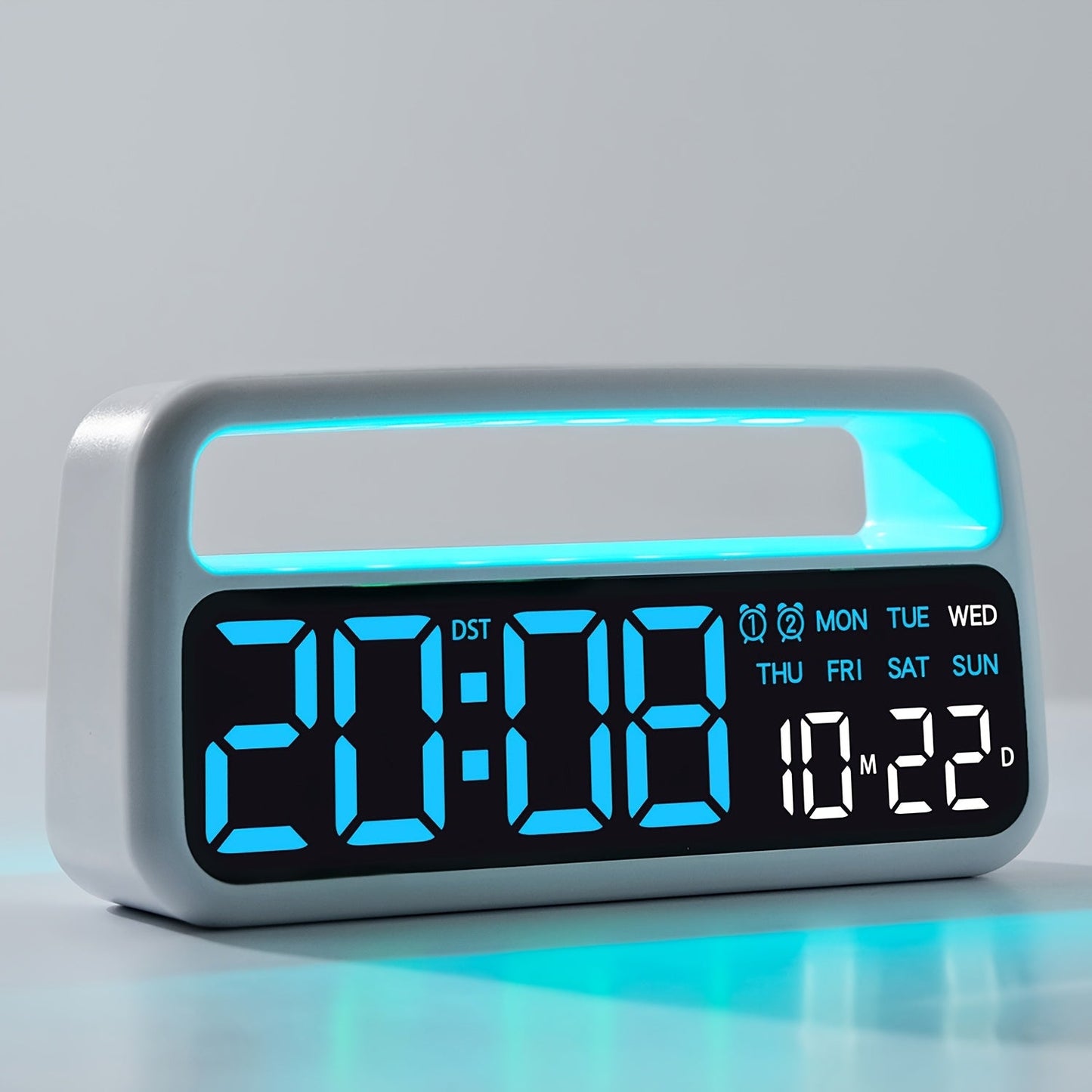 Ceas digital multifunctional cu afisaj LED — Utilitate Smart Zi de Zi