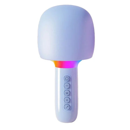Microfon Karaoke Wireless cu Boxa si LED RGB OKOP KP-M110 — Utilitate Smart Zi de Zi