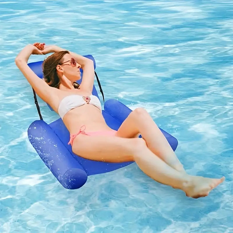 Fotoliu plutitor gonflabil pentru piscina — Mai Mult Confort Oriunde
