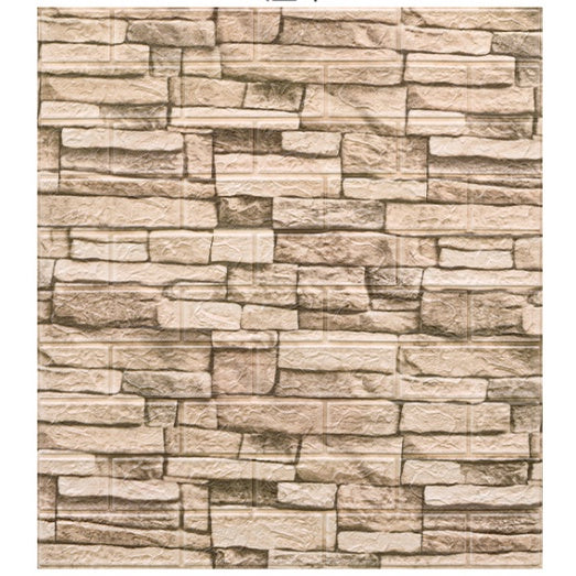 Set 10 x Tapet 3D caramizi retro 70 x 77 — Confort Practic Pentru Casa Ta