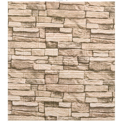 Set 10 x Tapet 3D caramizi retro 70 x 77 — Confort Practic Pentru Casa Ta