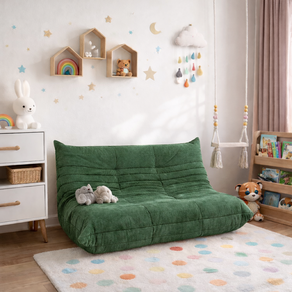 Canapea Modulară Tip Lounge din Catifea Premium, 130x100x70 cm, A-151-2