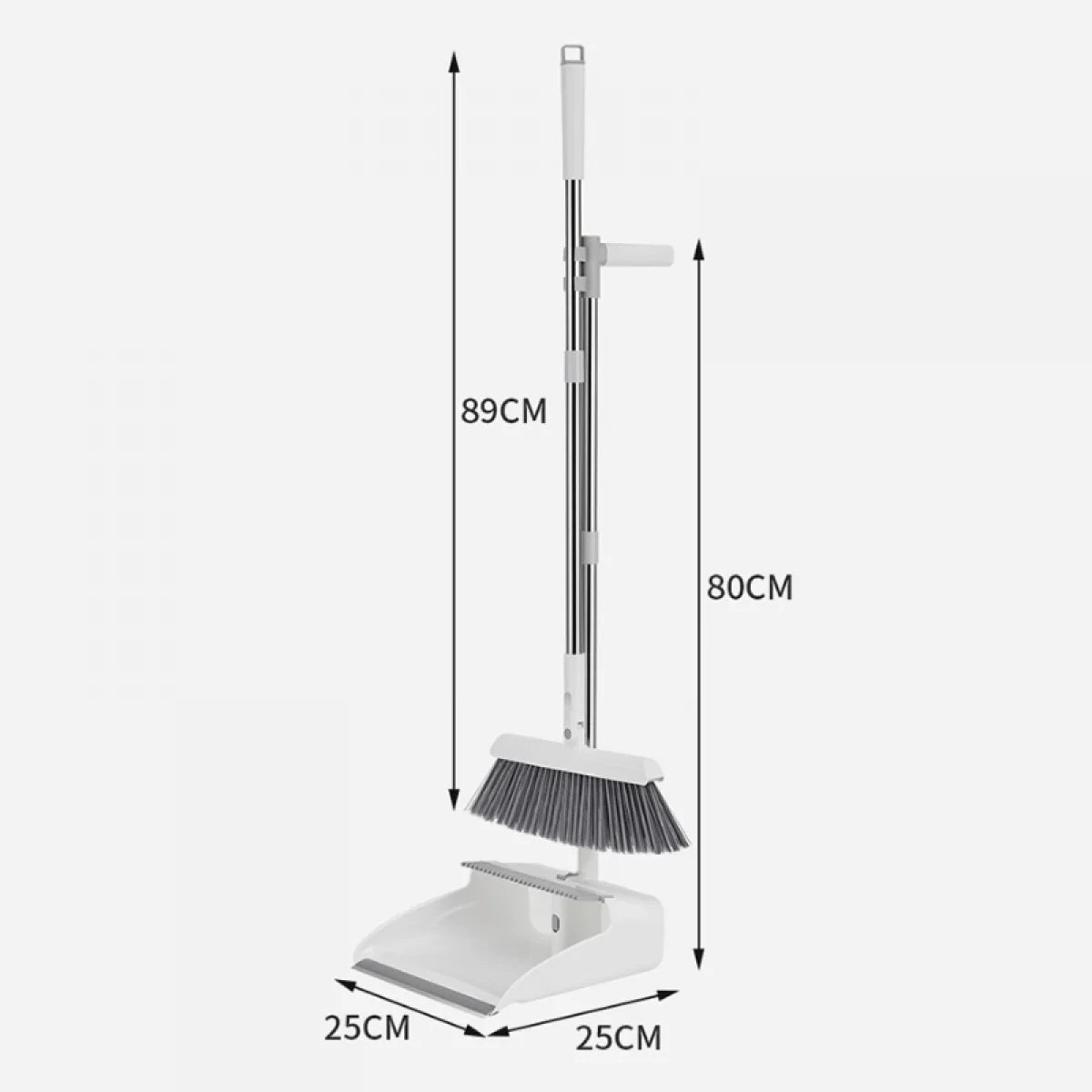 Set matura si faras pliabil perii moi de 7.5 cm — Confort Practic Pentru Casa Ta