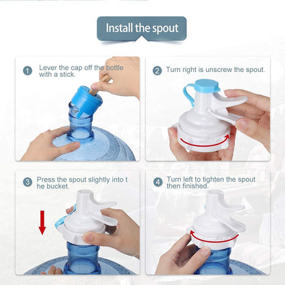 Suport pentru dozator bidon de apa — Mai Mult Confort în Bucătărie