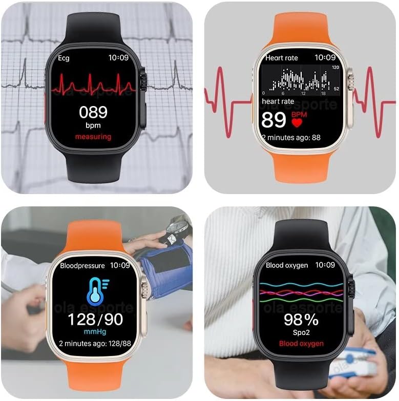 Ceas Smartwatch 8 Ultra Watch apel Bluetooth — Utilitate Smart Zi de Zi