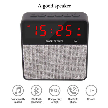 Radio portabil cu Ceas Alarma si Bluetooth — Utilitate Smart Zi de Zi
