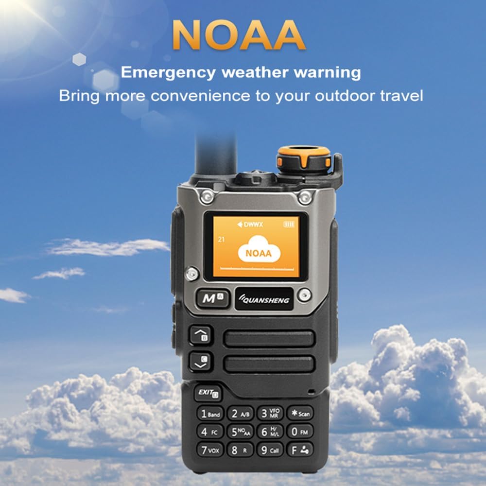 Radio emisie-receptie Walkie Talkie Quansheng UV-K5 5W — Utilitate Smart Zi de Zi