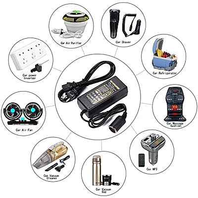 Adaptor 1210 220V la 12V auto 5A incarcator transformator — Utilitate Smart Zi de Zi