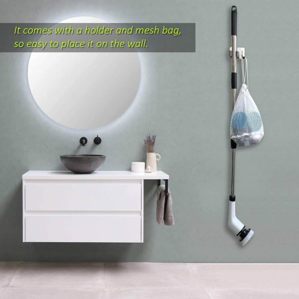 Perie electrica rotativa de curatate 9 in 1 – 9 — Confort Practic Pentru Casa Ta