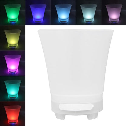 Frapiera gheata 7L cu iluminare LED si boxa wireless reincarcabila — Utilitate Smart Zi de Zi